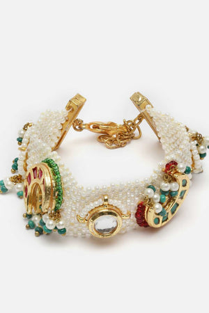 Multi-Color Alloy Bracelet