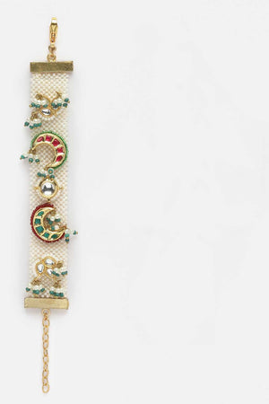 Multi-Color Alloy Bracelet