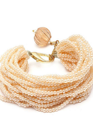 Multi-Color Alloy Bracelet