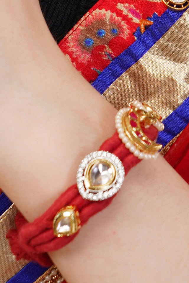 Multi-Color Brass Bracelet