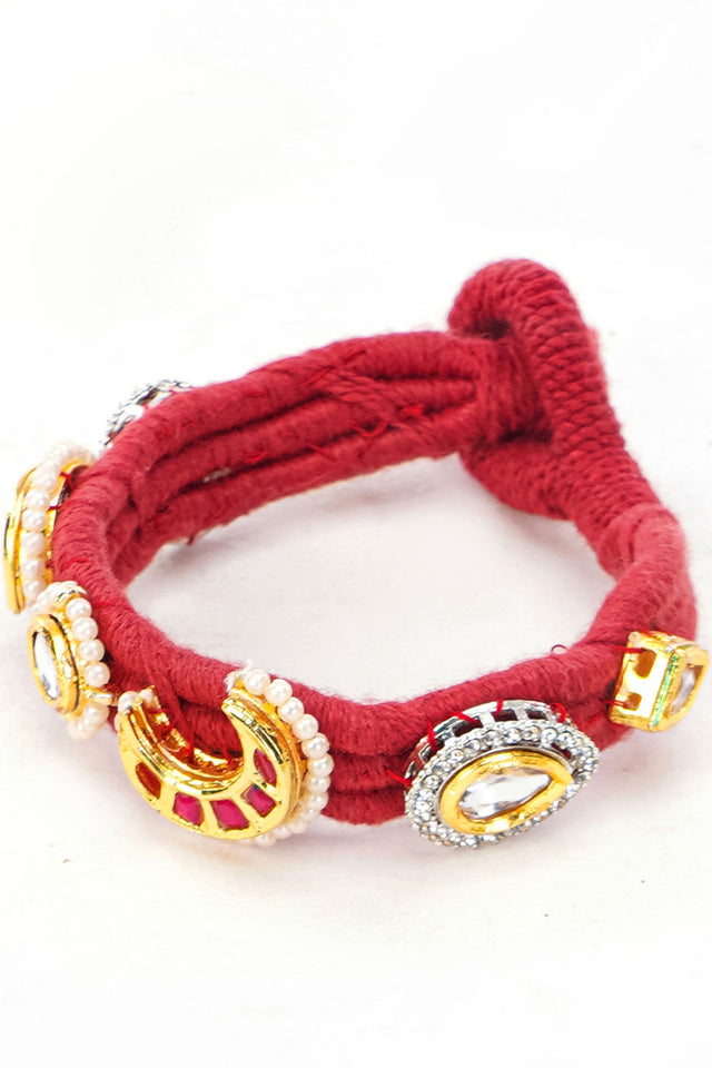 Multi-Color Brass Bracelet