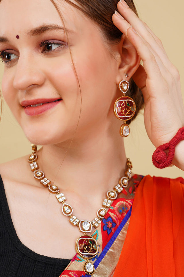 Multi-Color Brass Bracelet