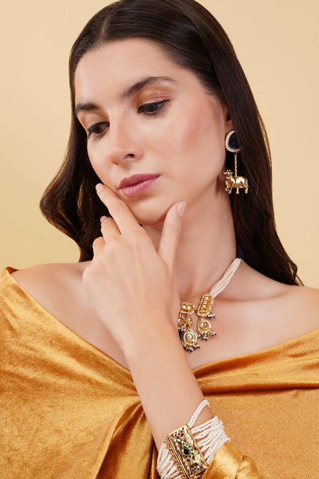 Multi-Color Alloy Bracelet