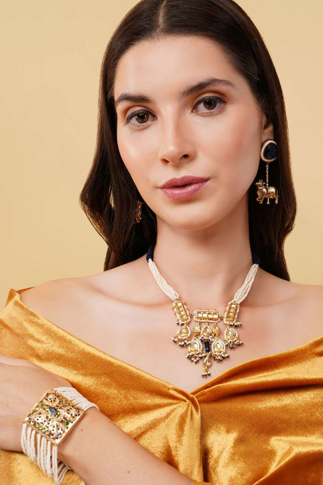 Multi-Color Alloy Bracelet