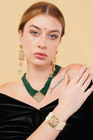 Multi-Color Alloy Bracelet