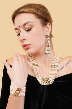 Multi-Color Alloy Bracelet