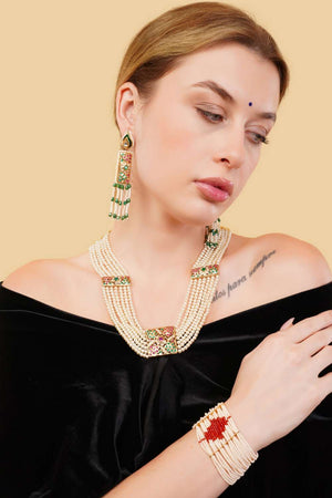 Multi-Color Alloy Bracelet