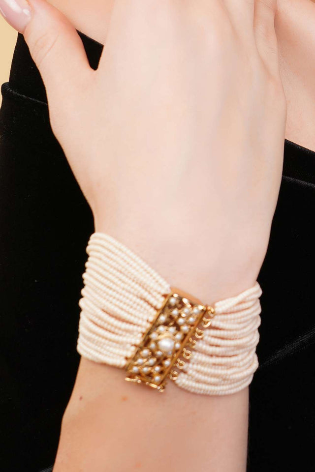 Multi-Color Alloy Bracelet