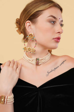 Multi-Color Alloy Bracelet