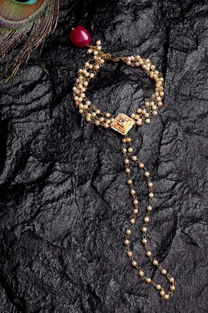 Multi-Color Alloy Bracelet