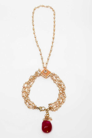 Multi-Color Alloy Bracelet