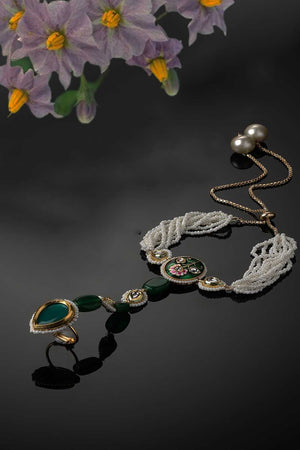 Multi-Color Alloy Bracelet