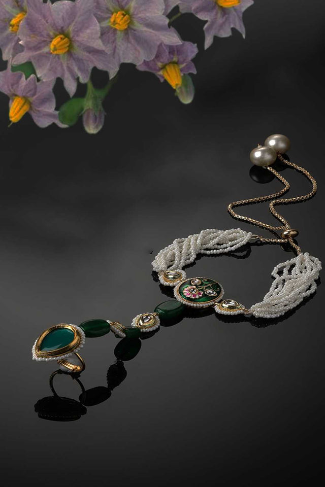 Multi-Color Alloy Bracelet