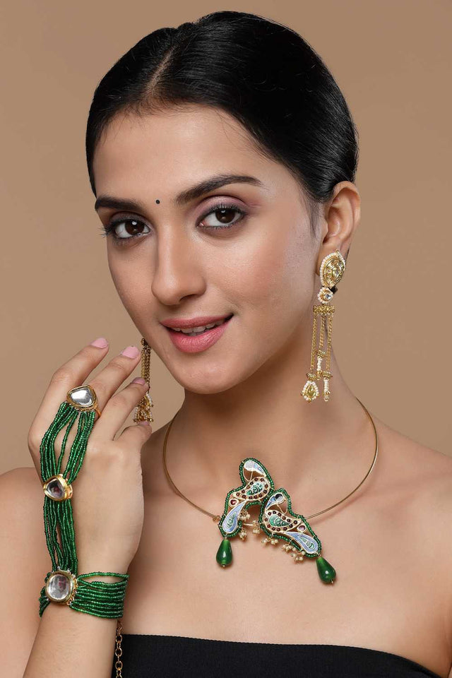 Multi-Color Alloy Bracelet