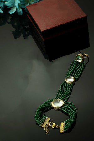 Multi-Color Alloy Bracelet