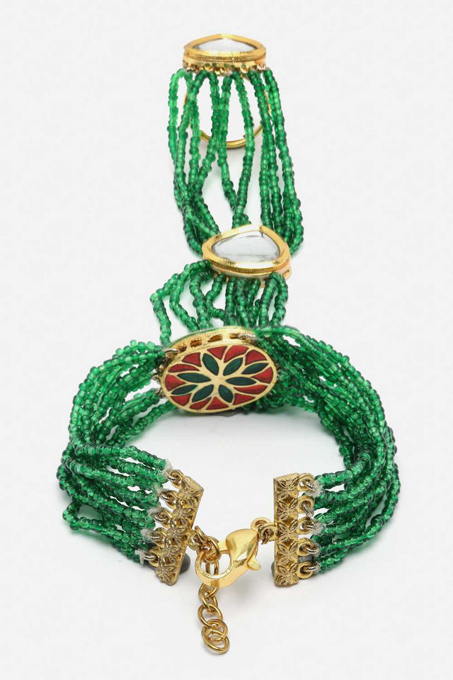 Multi-Color Alloy Bracelet