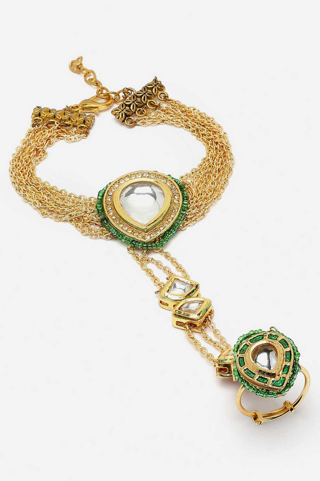 Multi-Color Alloy Bracelet