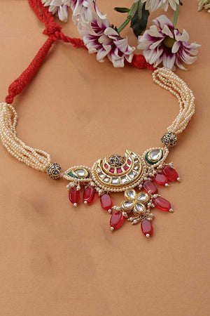 Multi-Color Alloy Necklace