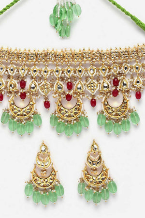 Multi-Color Alloy Jewellery Set