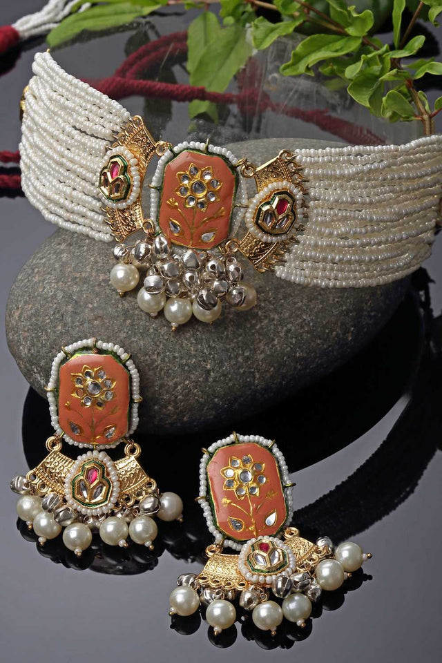 Multi-Color Alloy Jewellery Set