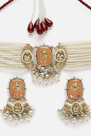 Multi-Color Alloy Jewellery Set