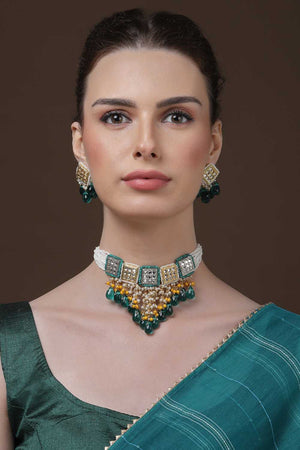 Multi-Color Alloy Jewellery Set