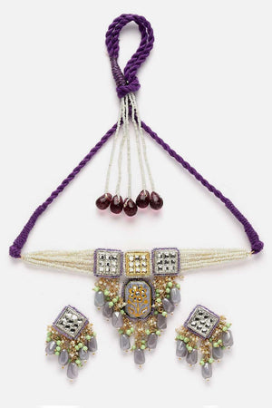 Multi-Color Alloy Jewellery Set