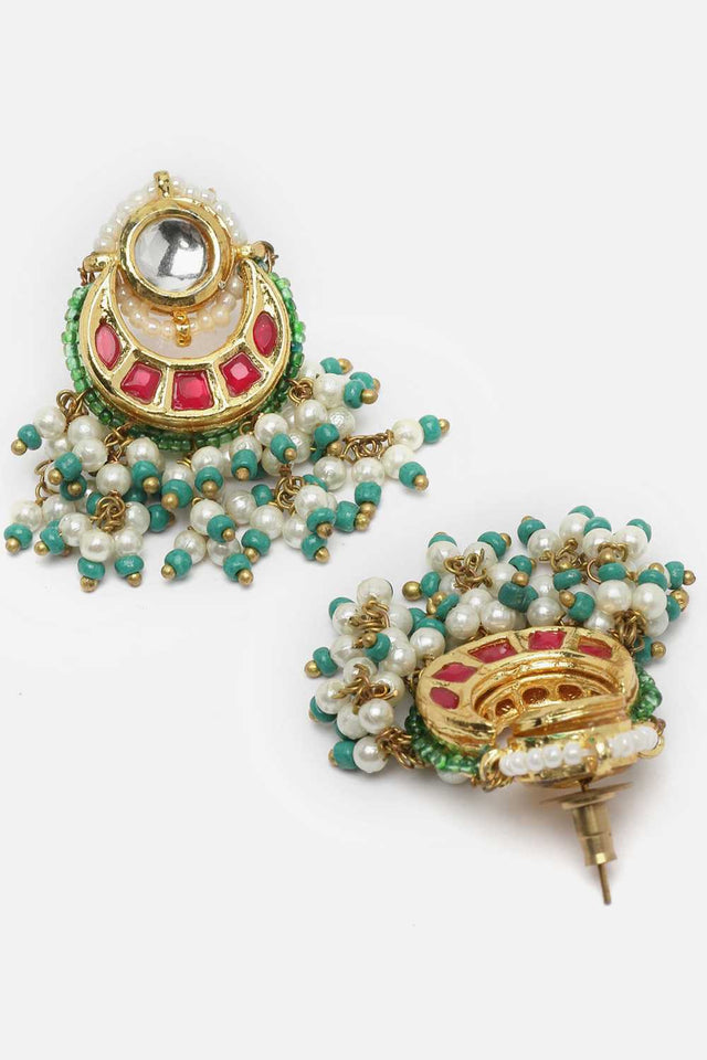 Multi-Color Alloy Jewellery Set (DGNCE24008)