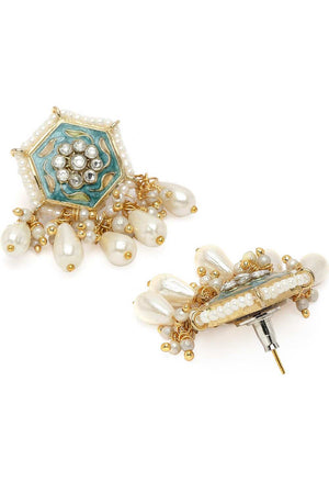 Multi-Color Alloy Necklace & Earring Set