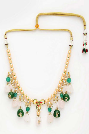 Green Alloy Necklace