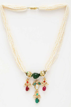 White Alloy Necklace