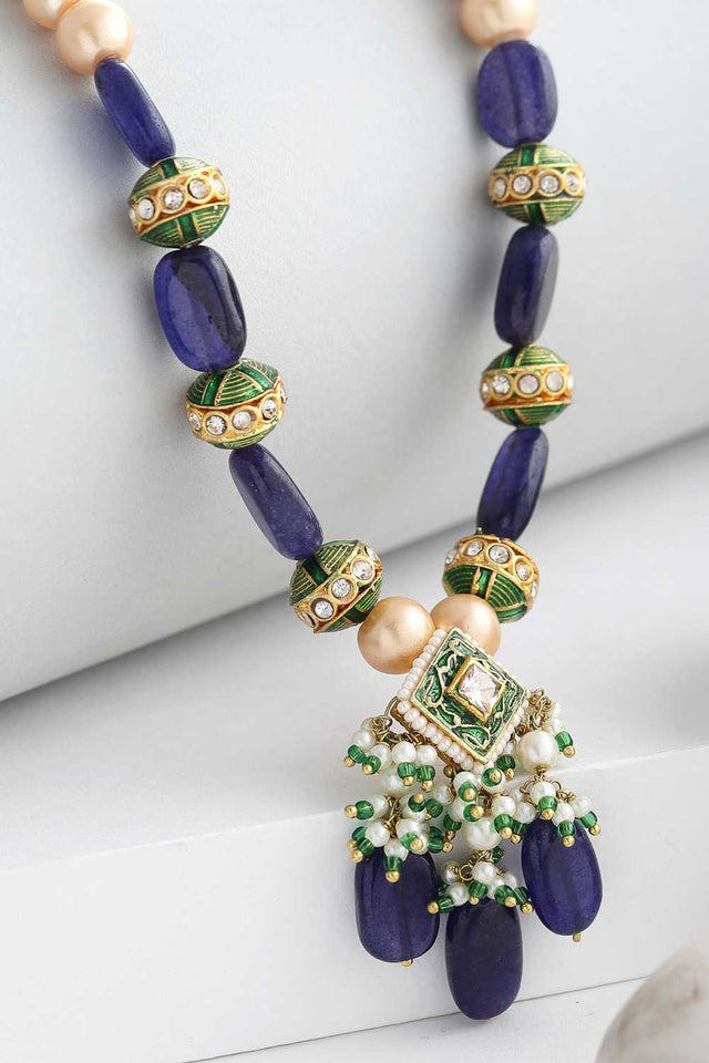 Multi-Color Alloy Necklace