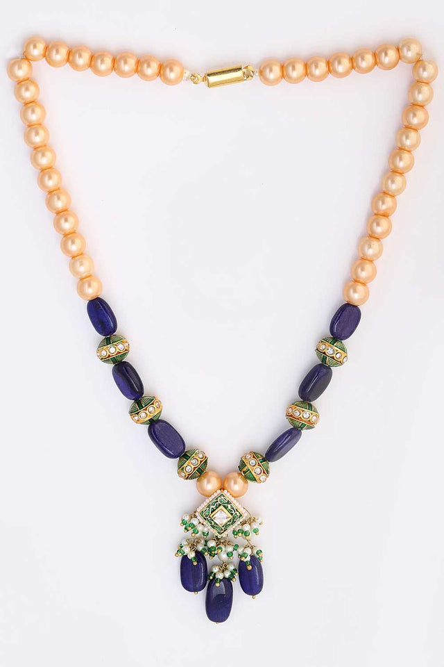 Multi-Color Alloy Necklace
