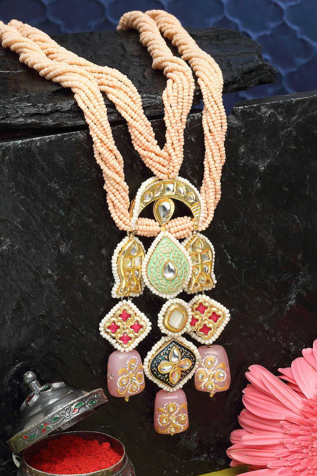 Multi-Color Alloy Necklace