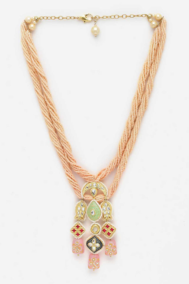 Multi-Color Alloy Necklace