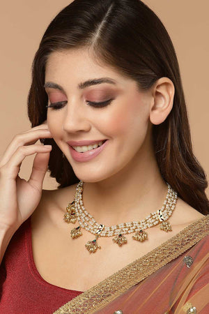 Multi-Color Alloy Necklace