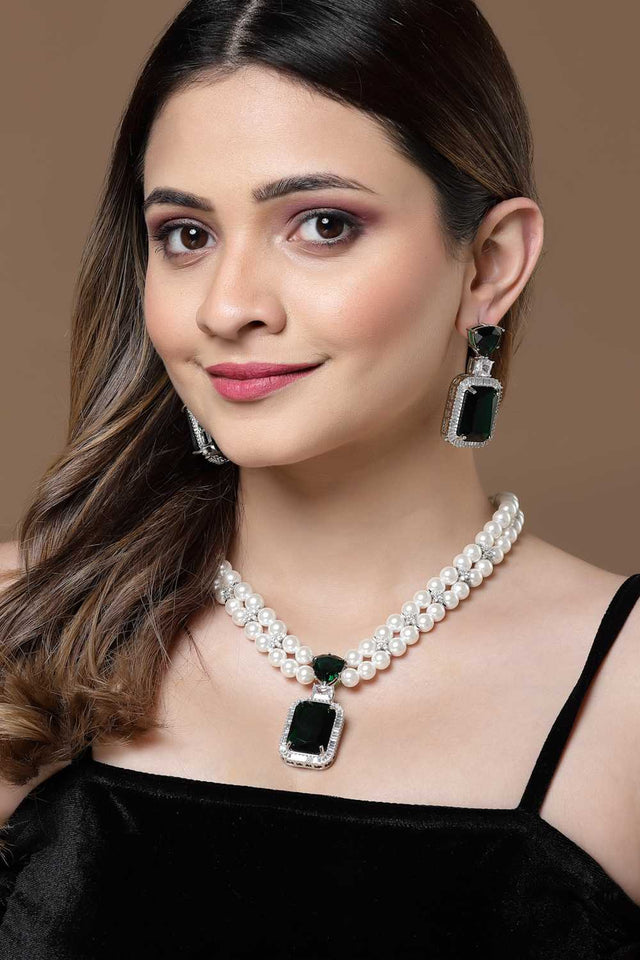 Multi-Color Alloy Necklace