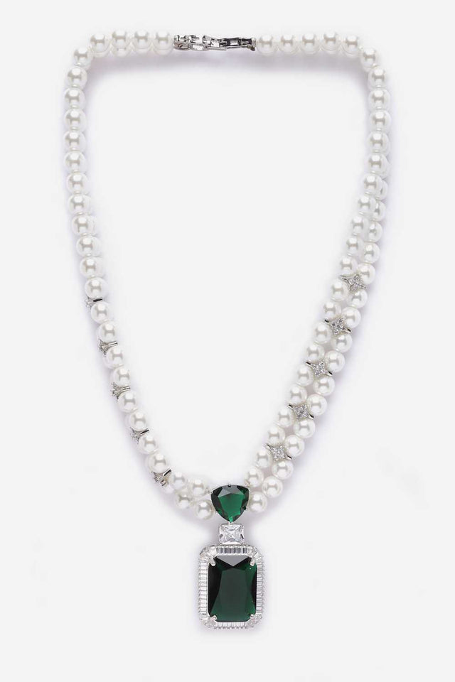 Multi-Color Alloy Necklace