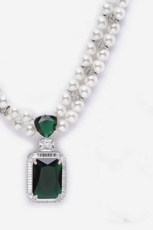 Multi-Color Alloy Necklace