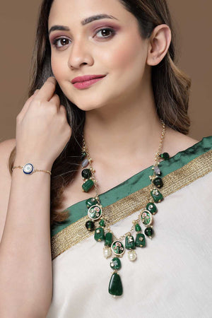 Multi-Color Alloy Necklace