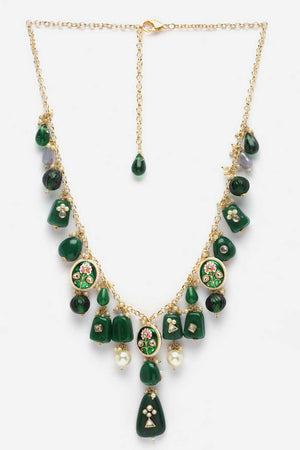 Multi-Color Alloy Necklace