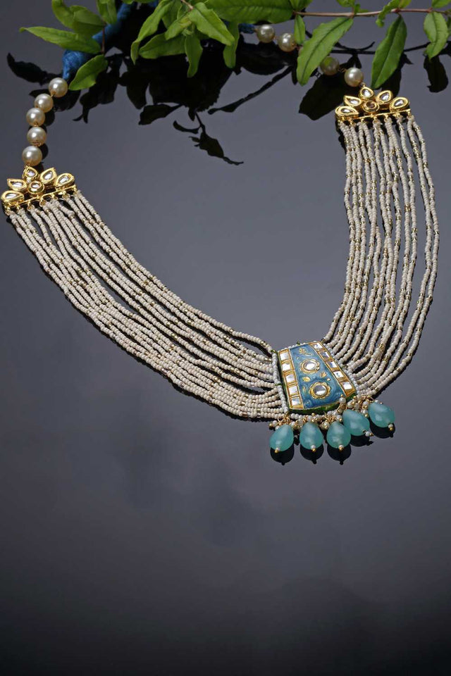 Multi-Color Alloy Necklace