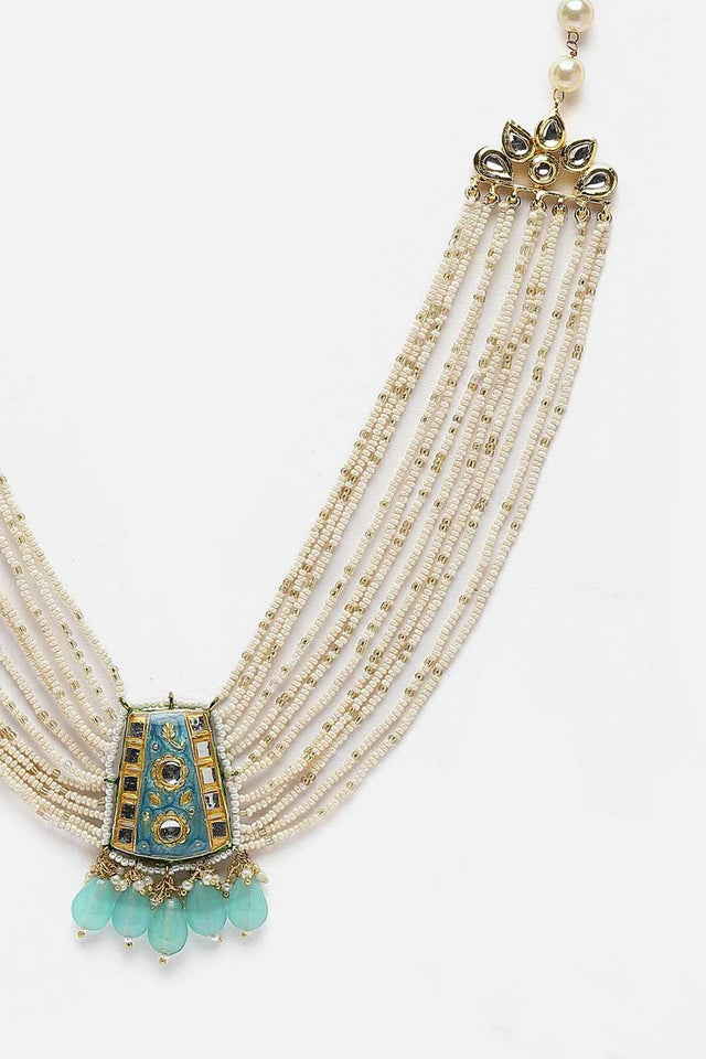 Multi-Color Alloy Necklace