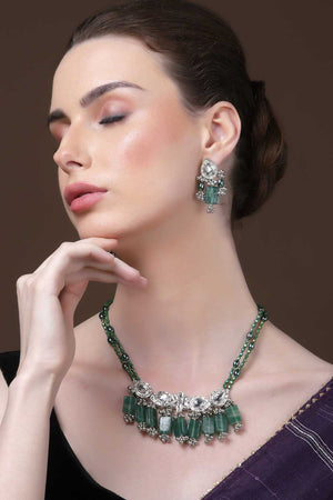 Multi-Color Alloy Necklace