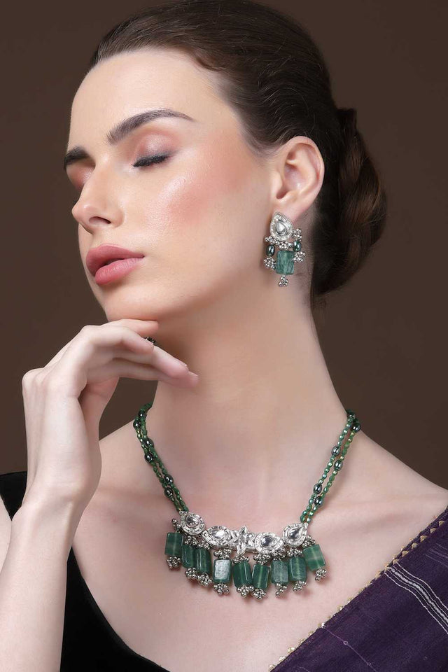 Multi-Color Alloy Necklace