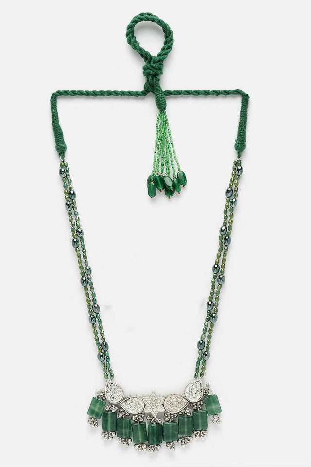 Multi-Color Alloy Necklace