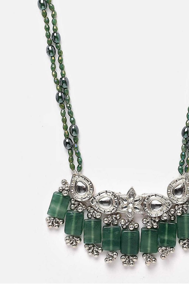 Multi-Color Alloy Necklace