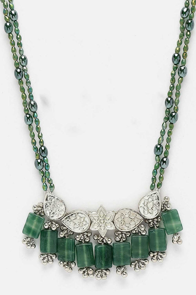 Multi-Color Alloy Necklace