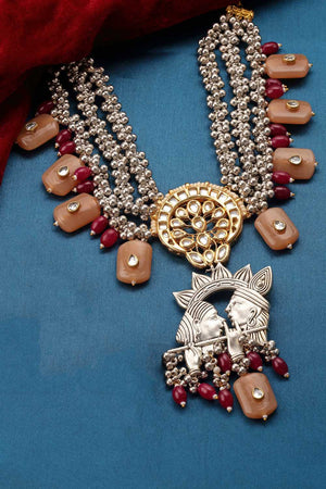 Multi-Color Alloy Necklace