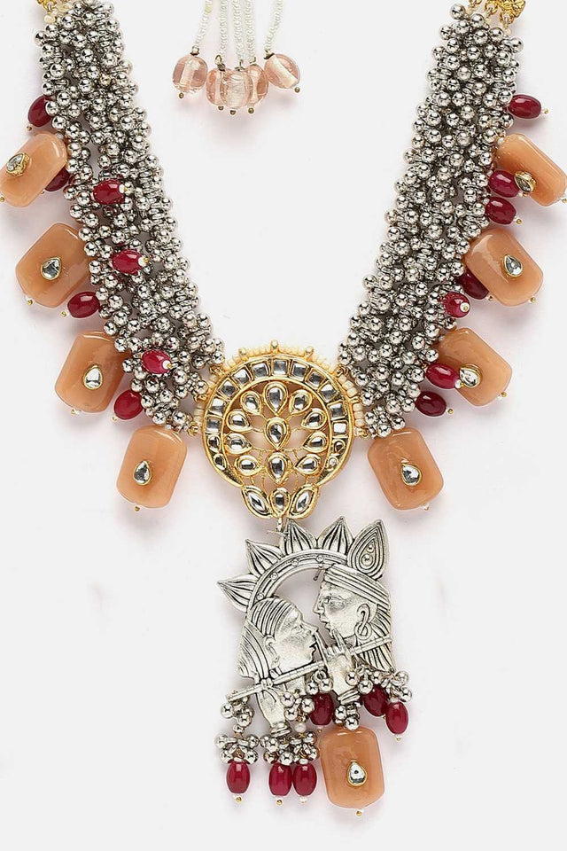Multi-Color Alloy Necklace